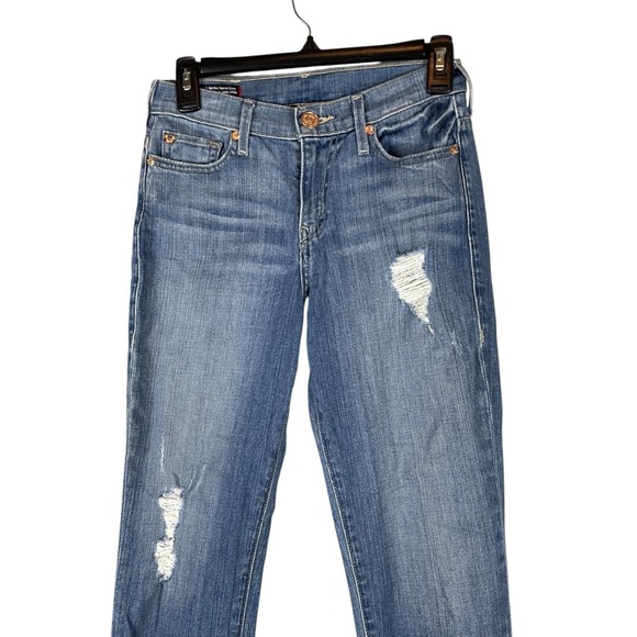 True Religion Colette High Rise Tapered Skinny Jeans size 24 - Picture 3 of 9